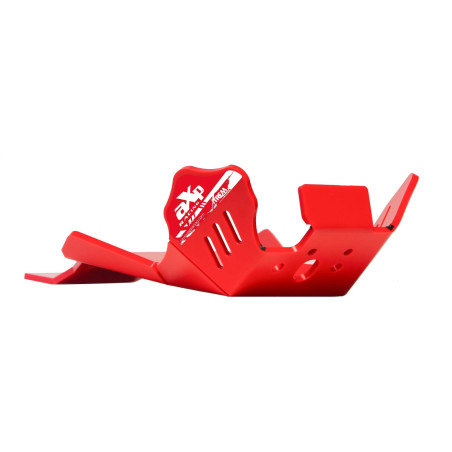 Sabot rouge en plastique PEHD avec protection de biellette pour Beta 250RR Racing et 300RR Racing