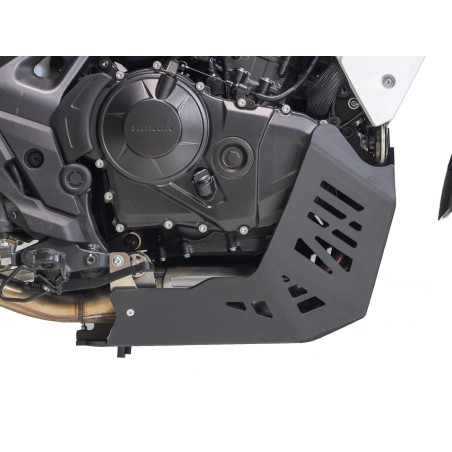 Côté droit du sabot Adventure noir en plastique PEHD 8mm pour Honda XL750 Transalp