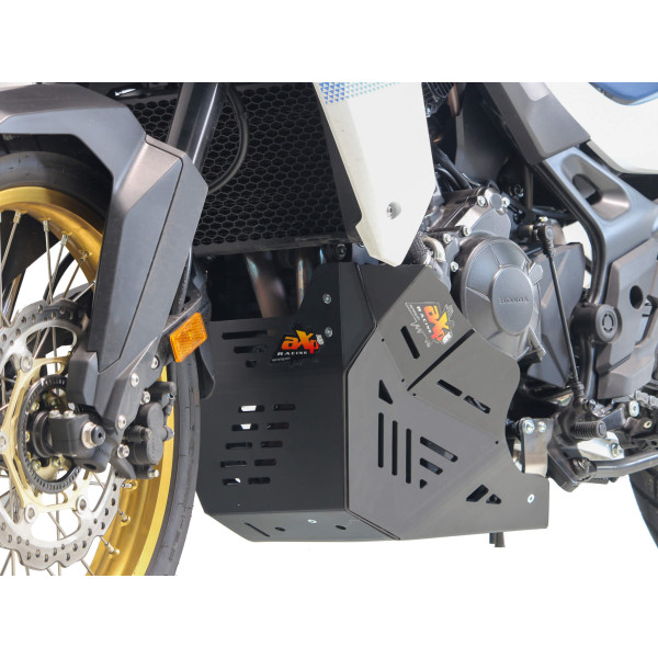 Left side of the skid plate in 8mm thick HDPE plastic for Honda XL750 Transalp