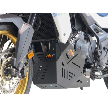 Left side of the skid plate in 8mm thick HDPE plastic for Honda XL750 Transalp