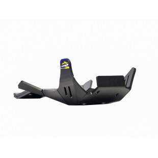 Sabot noir en plastique PEHD avec protection de biellette pour Sherco SE250 - SE300 Factory