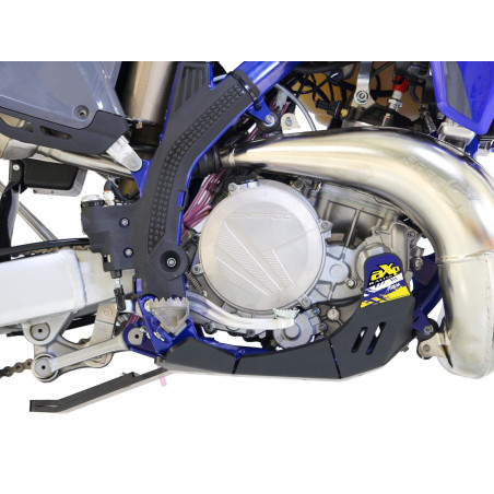 Côté droit du sabot noir en plastique PEHD avec protection de biellette pour Sherco SE250 - SE300 Factory