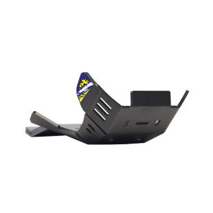 Sabot noir en plastique PEHD avec protection de biellette pour Sherco SEF250 - SEF300 Factory