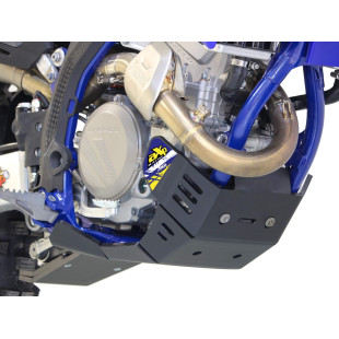 Sabot noir en plastique PEHD avec protection de biellette pour Sherco SEF250 - SEF300 Factory 2
