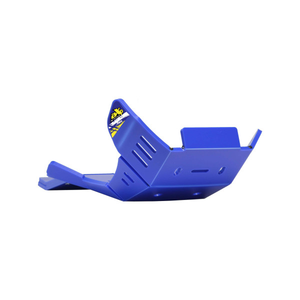 Sabot bleu en plastique PEHD avec protection de biellette pour Sherco SEF250 - SEF300 Factory