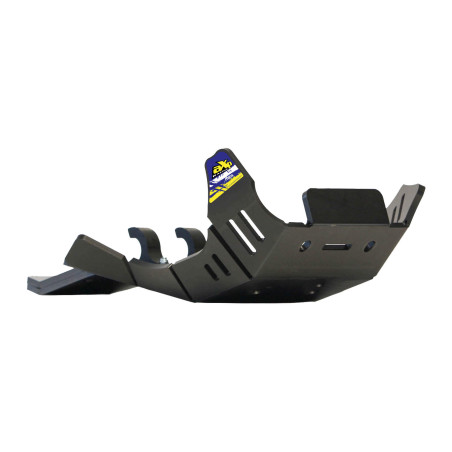 Sabot noir en plastique PEHD avec protection de biellette pour Sherco 125SE Factory
