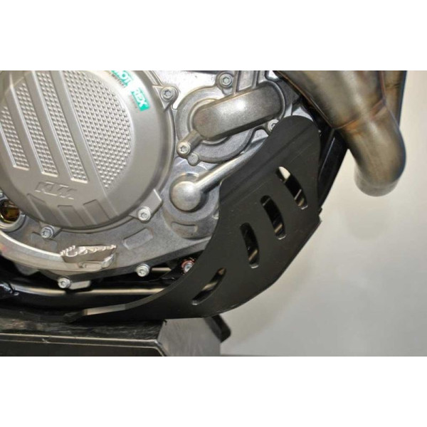 Côté droit du sabot noir en plastique PEHD pour KTM 450SXF