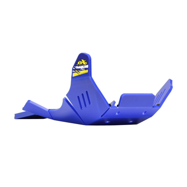 Sabot bleu en plastique PEHD avec protection de biellette pour Sherco SEF450 / SEF500 Factory