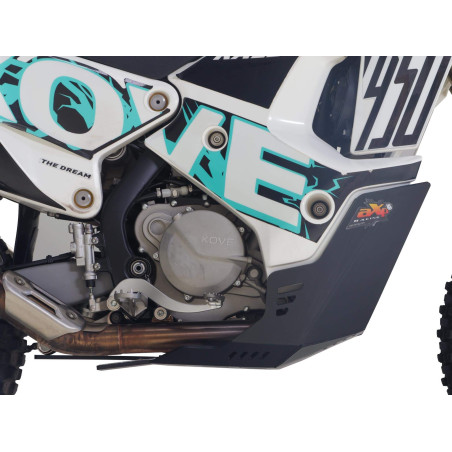 Côté droit du sabot Adventure en plastique PEHD 8mm pour Kove 450 Rally