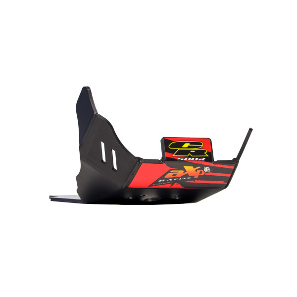 Sabot noir en plastique PEHD 6mm pour Honda CR500