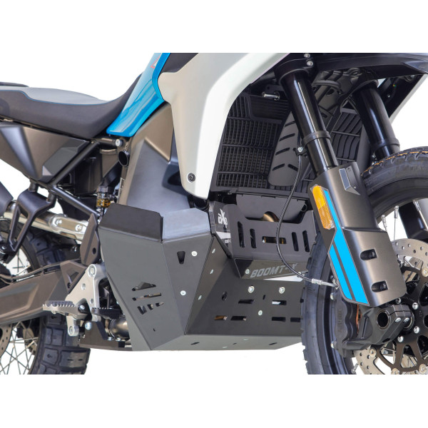Côté droit du sabot Adventure en plastique PEHD 8mm pour CFMoto 800 MT-X