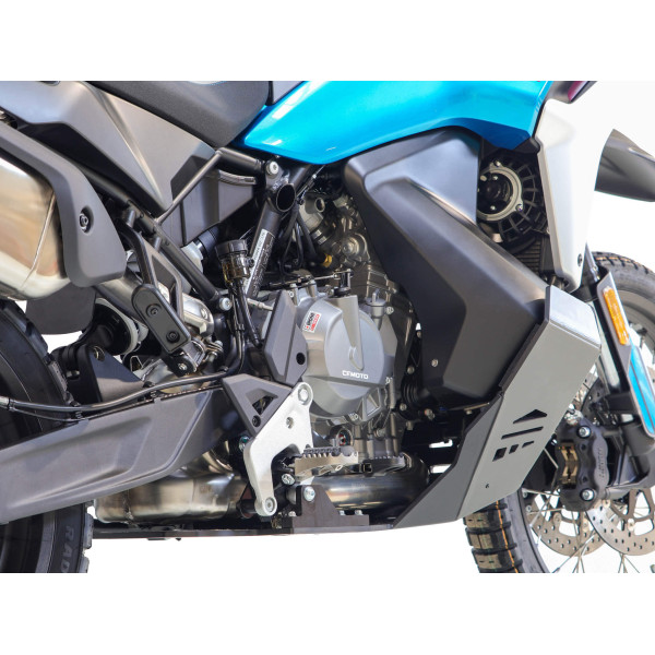 Côté arrière droit du sabot Adventure en plastique PEHD 8mm pour CFMoto 800 MT-X