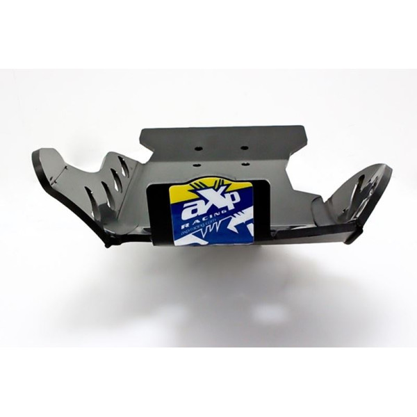 Vue avant du sabot en plastique PEHD 6mm pour Husqvarna TE250 - TE300