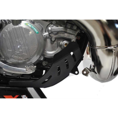 Côté droit du sabot en plastique PEHD pour KTM / Husqvarna 250 - 300 2T