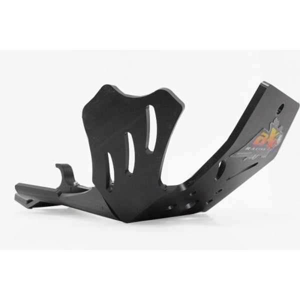 Sabot noir en plastique PEHD avec protection de biellette pour KTM - Husqvarna 250 / 300 2T