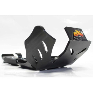 Sabot noir en plastique PEHD avec protection de biellette pour Husqvarna 250 - 300 2T