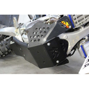 Sabot noir en plastique PEHD avec protection de biellette pour Yamaha WR250F - WR450F 2