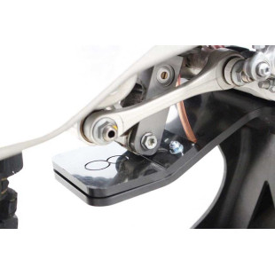 Sabot noir en plastique PEHD avec protection de biellette pour KTM - Husqvarna 2T 2