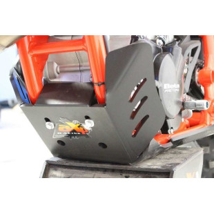 Sabot noir en plastique PEHD avec protection de biellette pour Beta Enduro 4T 2