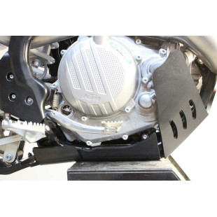Sabot noir en plastique PEHD avec protection de biellette pour KTM - Husqvarna 450 / 501 2