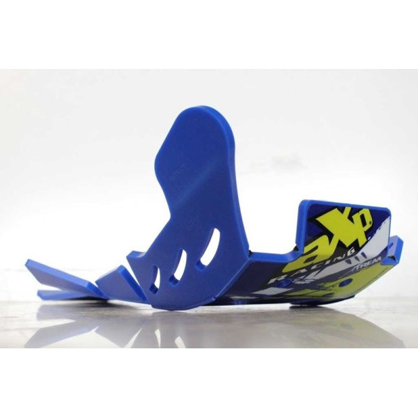 Sabot bleu en plastique PEHD avec protection de biellette pour Sherco 250 - 300SEFR