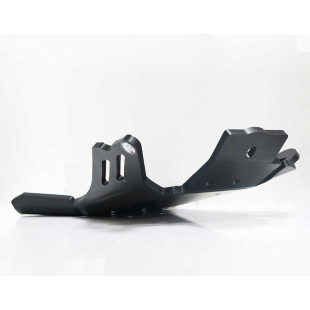 Sabot noir en plastique PEHD avec protection de biellette pour KTM 250EXC - 300EXC