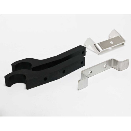 Fixations du sabot noir en plastique PEHD avec protection de biellette pour KTM 250EXC - 300EXC