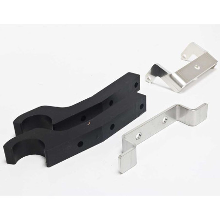 Fixations du sabot orange en plastique PEHD avec protection de biellette pour KTM 250EXC - 300EXC