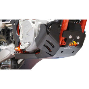 Sabot noir en plastique PEHD avec protection de biellette pour GasGas Enduro 2T