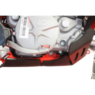 Sabot noir en plastique PEHD avec protection de biellette pour GasGas Enduro 2T 2