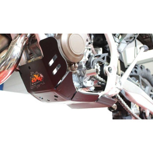 Sabot noir en plastique PEHD avec protection de biellette pour KTM 125 / 150 2T