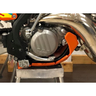 Sabot noir en plastique PEHD pour KTM 125 - 150 2T