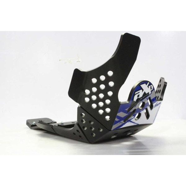 Sabot noir en plastique PEHD avec protection de biellette pour Yamaha - Fantic
