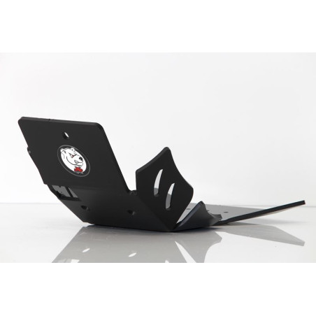 6mm black PEHD plastic skid plate for Beta 250 - 300RR