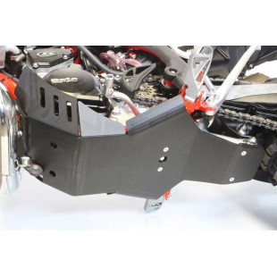Sabot noir en plastique PEHD avec protection de biellette pour Beta 300Xtrainer 2