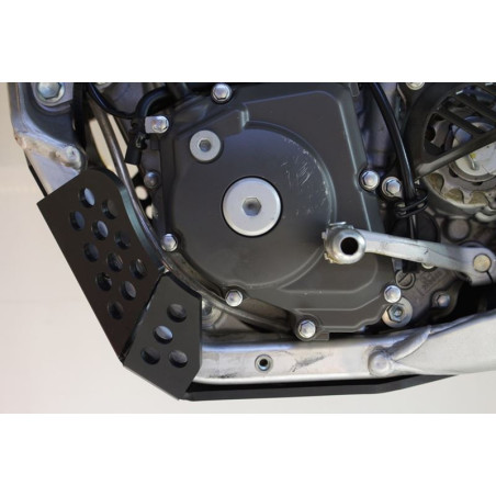 Côté gauche du sabot en plastique PEHD 6mm pour Suzuki RMZ450