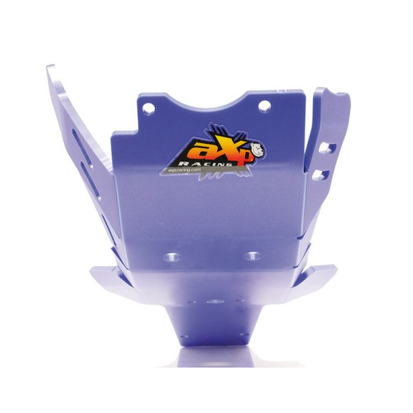 Sabot bleu en plastique PEHD avec protection de biellette pour Sherco 125SER