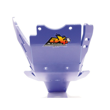 Sabot bleu en plastique PEHD avec protection de biellette pour Sherco 125SER