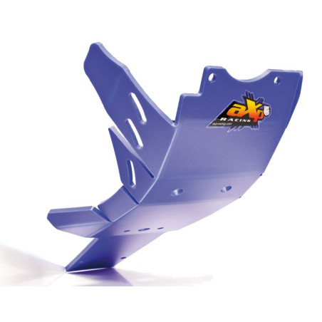 Côté droit du sabot bleu en plastique PEHD avec protection de biellette pour Sherco 125SER