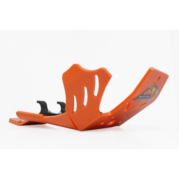 Sabot orange en plastique PEHD avec protection de biellette pour KTM 250 - 300 2T