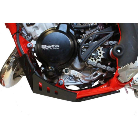 Côté gauche du sabot en plastique PEHD pour Beta 125RR - 200RR
