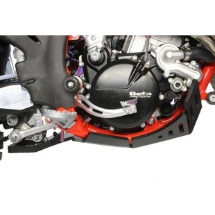 Sabot noir en plastique PEHD avec protection de biellette pour Beta 125RR - 200RR 2