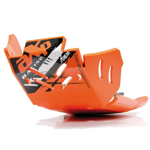 Côté gauche du sabot orange en plastique PEHD pour KTM 250/350 EXCF