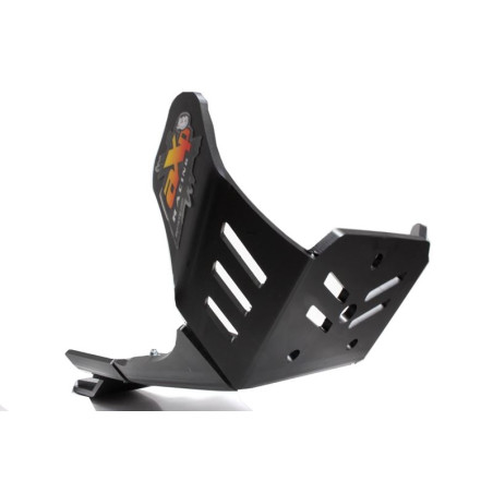 Sabot noir en plastique PEHD avec protection de biellette pour KTM 450 SX-F / Husqvarna FC450