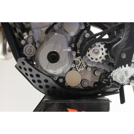 Côté gauche du sabot en plastique PEHD 6mm pour KTM - Husqvarna - 250 / 350 4T