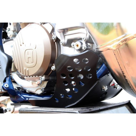 Côté droit du sabot en plastique PEHD 6mm pour GasGas - KTM - Husqvarna 250/300 2T