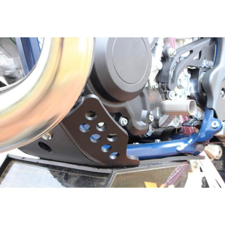 Côté gauche du sabot en plastique PEHD 6mm pour GasGas - KTM - Husqvarna 250/300 2T
