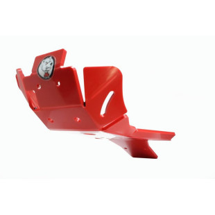 Sabot rouge en plastique PEHD avec protection de biellette pour GasGas EC250 - EC300 2