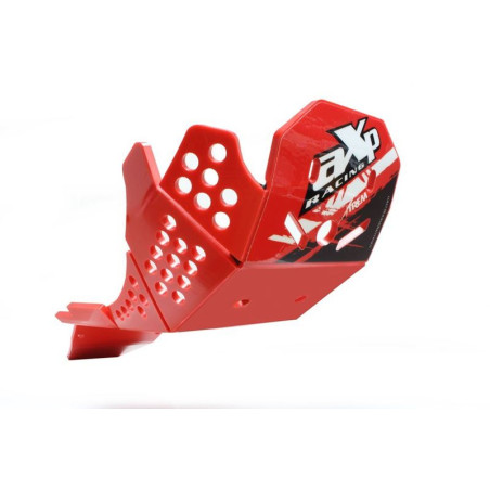 Sabot rouge en plastique PEHD avec protection de biellette pour CRF250R