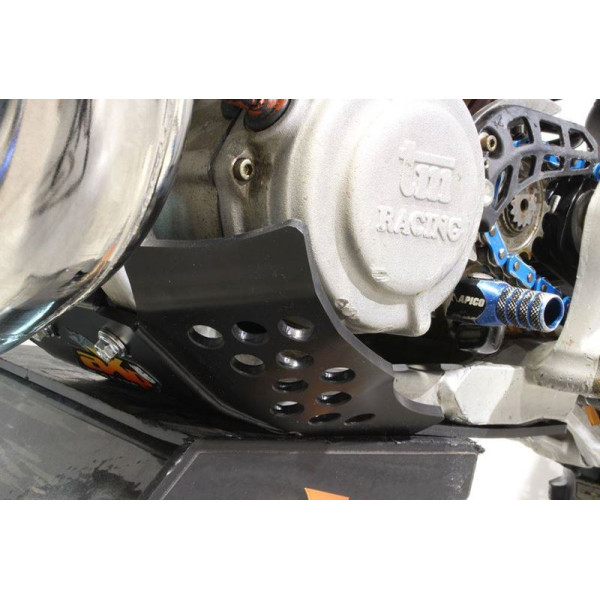 Côté gauche du sabot en plastique PEHD 6mm pour TM Racing 250 - 300